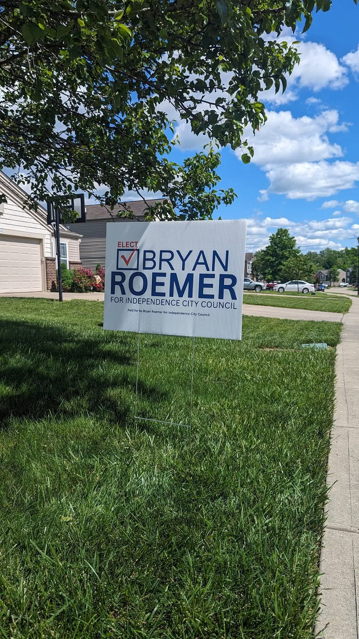 Bryan Roemer for Independence City Council