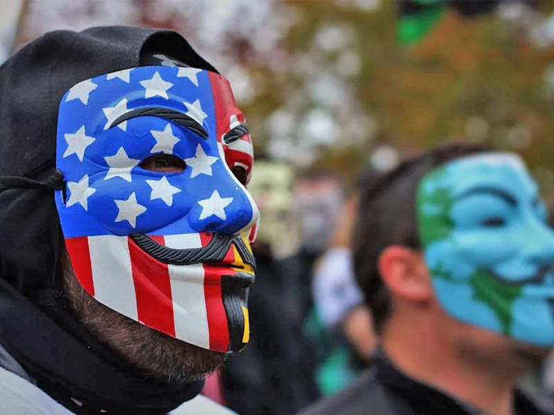 People Wearing Masks People Wearing Masks